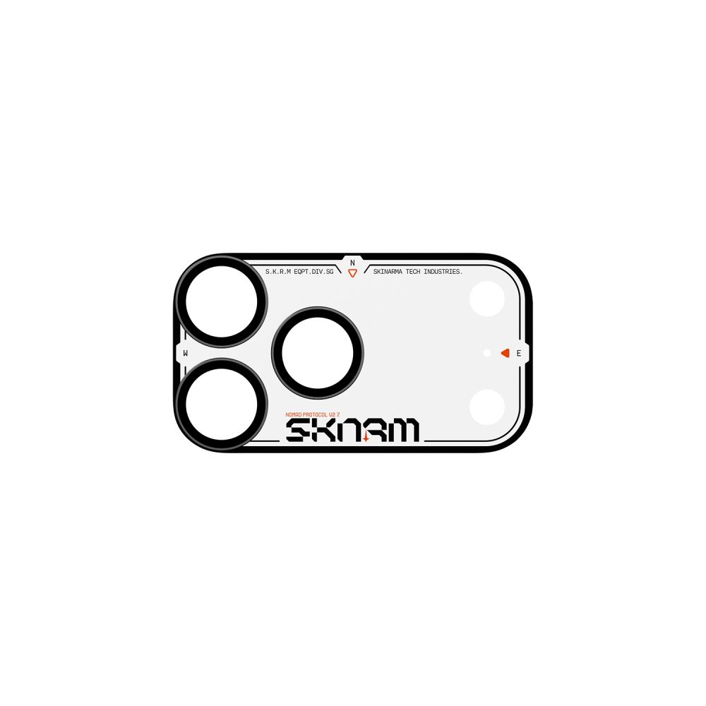 SKINARMA ATLAS ALUMINIUM Camera Lens with IONIX™ GLASS 18 Pro Max - Black