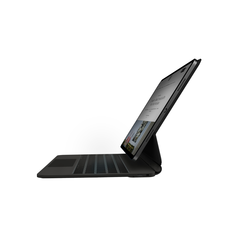 Uniq VENNO Magnetic Smart Keyboard Folio For iPad Pro 11" M4 - Black