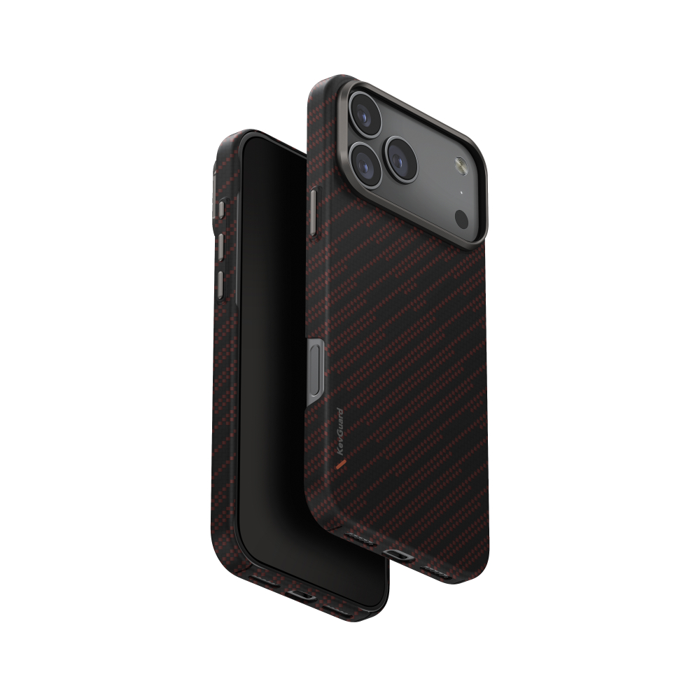 Uniq Hybrid KEVA Edge MagClick iPhone 17 Pro Max 6.9" - Rust Orange
