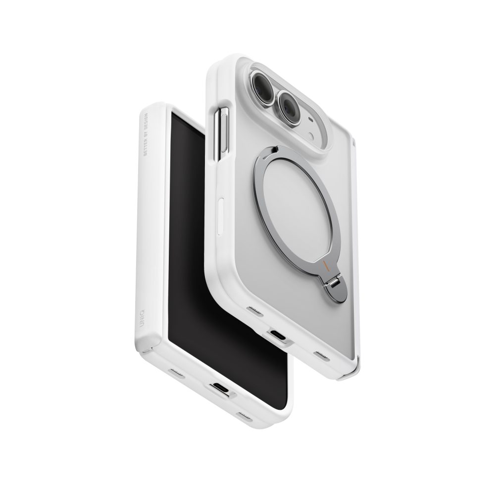Uniq Hybrid Veren X with Stand iPhone Duo - Chalk Frost