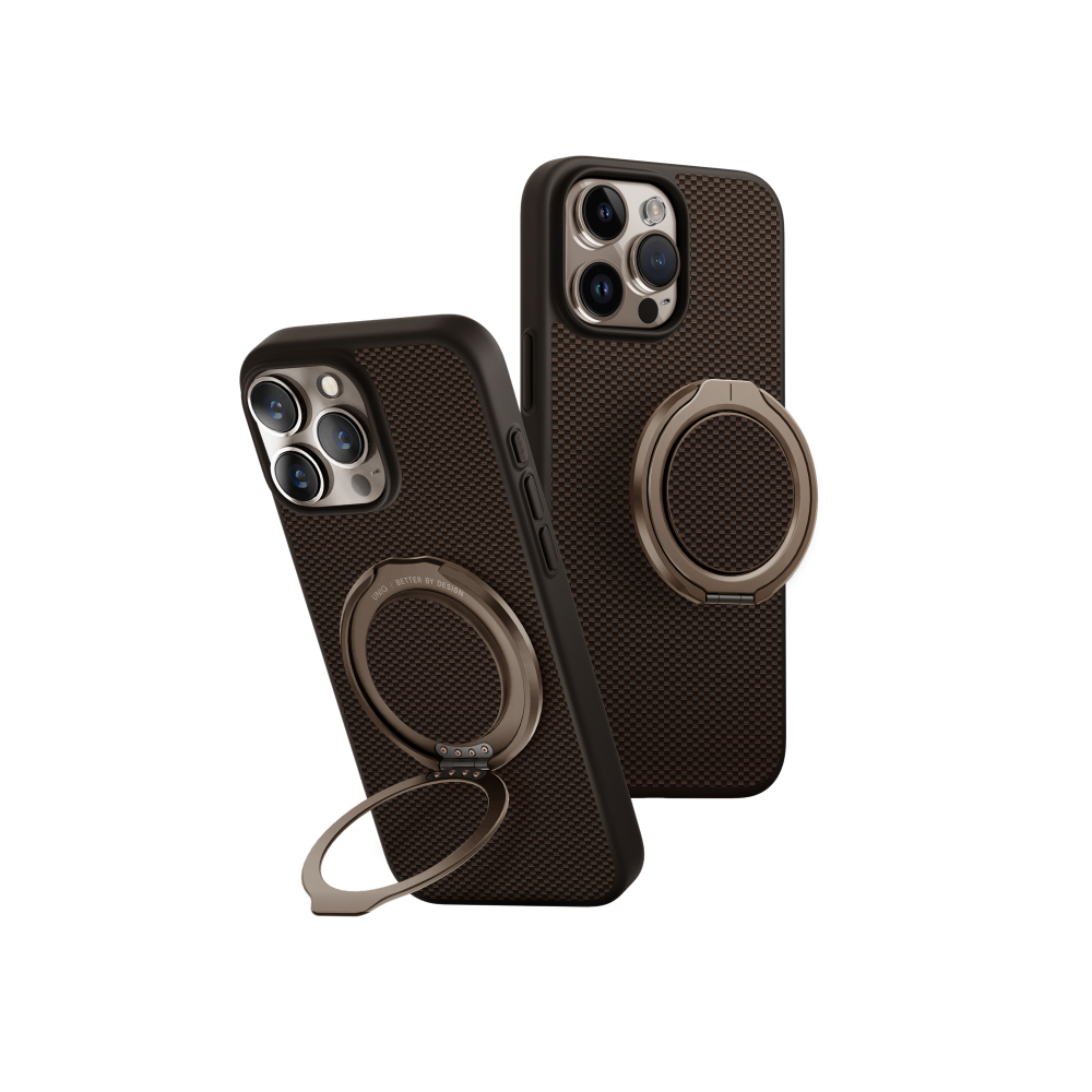 Uniq KEVA Air MagClick 16 Pro 6.3" with GRIPFIT Premium - Brown