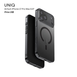 Uniq Hybrid AirSuit MagClick iPhone 17 Pro Max 6.9″ – Glossy Smock