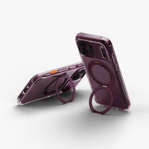 UNIQ Hybrid SWIVIX with 360 Rotating KickStand 17 Pro | 18 Pro 6.3″ – Deep Burgundy
