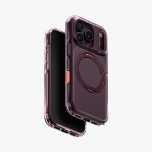 UNIQ Hybrid SWIVIX with 360 Rotating KickStand 17 Pro Max | 18 Pro Max 6.9″ – Deep Burgundy