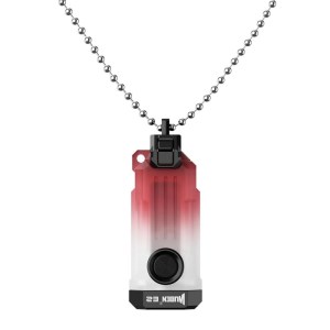 Wuben E2 PULSE 10.7g Compact Mini EDC Keychain Flashlight – Red