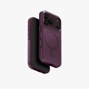 UNIQ HYBRID Clario Eco MagClick 17 Pro | 18 Pro 6.3″ – Fig Purple