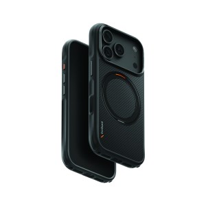 Uniq Hybrid KEVA MOV MagClick 17 Pro Max | 18 Pro Max 6.9″ – Carbon Black