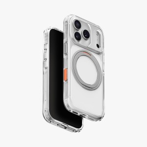 UNIQ Hybrid SWIVIX with 360 Rotating KickStand 17 Pro Max | 18 Pro Max 6.9″ – Lucent Clear