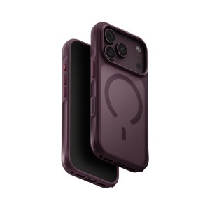 Uniq Hybrid VEREN MagClick 17 Pro Max | 18 Pro Max 6.9″ – Burgundy Frost
