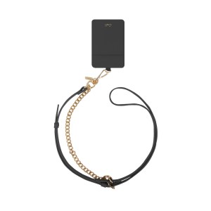 UNIQ COEHL CARYNE 3-in-1 Universal Lanyard and Hand Strap with ID card Holder – Ebony