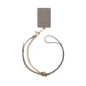 UNIQ COEHL CARYNE 3-in-1 Universal Lanyard and Hand Strap with ID card Holder – Pebble