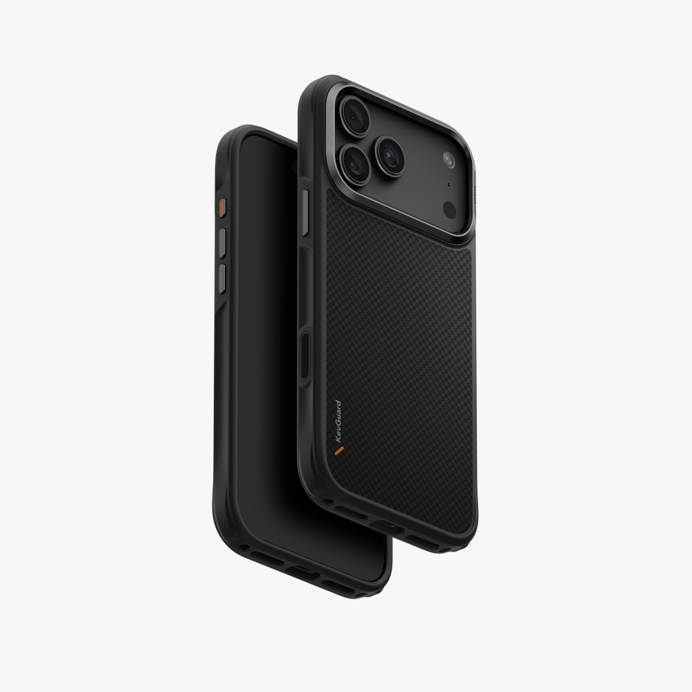Uniq Hybrid KEVA MagClick 17 Pro | 18 Pro 6.3" - Carbon Black