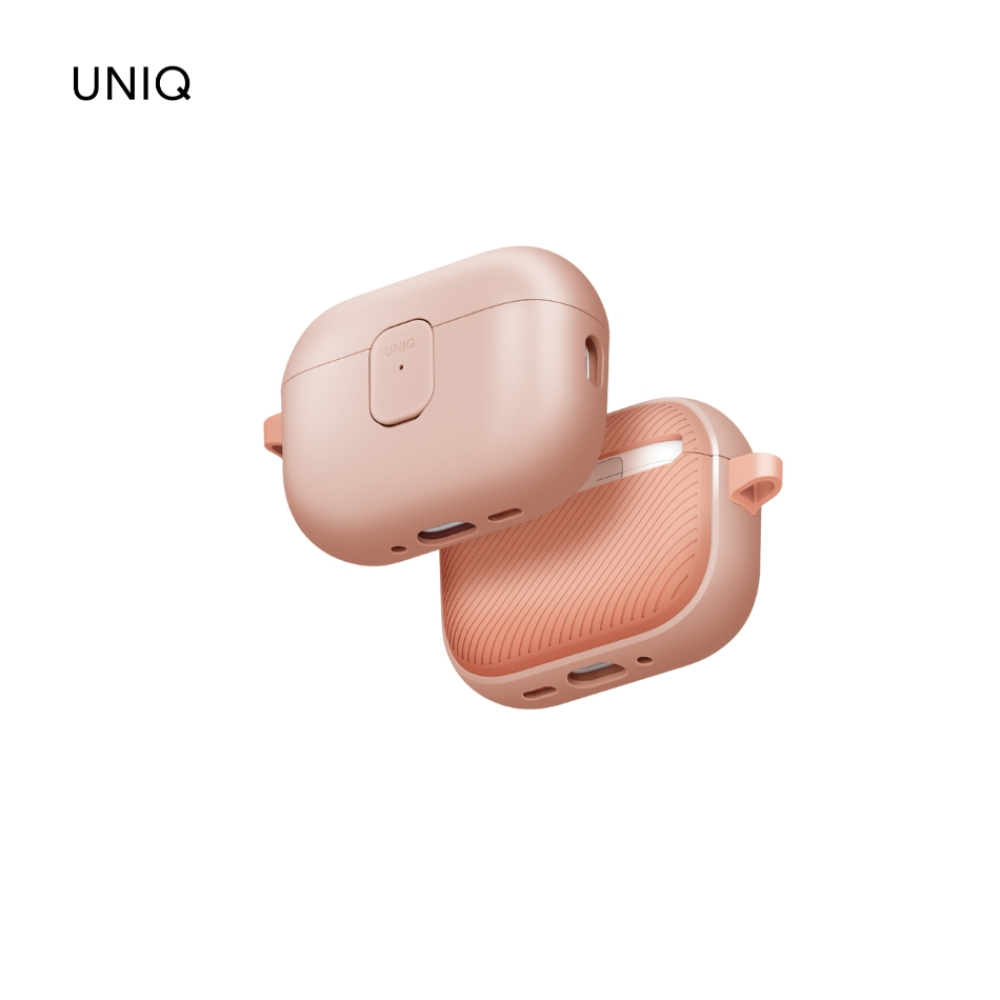 UNIQ Hybrid CLYDE Lock Case AirPods Pro 3 - Light Pink/Crepe Pink