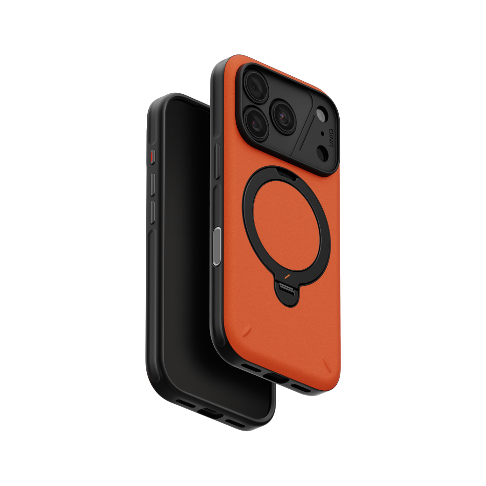 UNIQ Hybrid Elix with 360 Rotating KickStand 17 Pro | 18 Pro 6.3" - Volt Orange