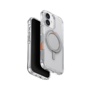 UNIQ Hybrid SWIVIX with 360 Rotating KickStand iPhone 17 6.3″ – Lucent Clear